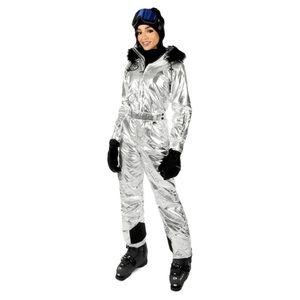 New! Tipsy Elves WOMEN'S SILVER BULLET SNOW SUIT